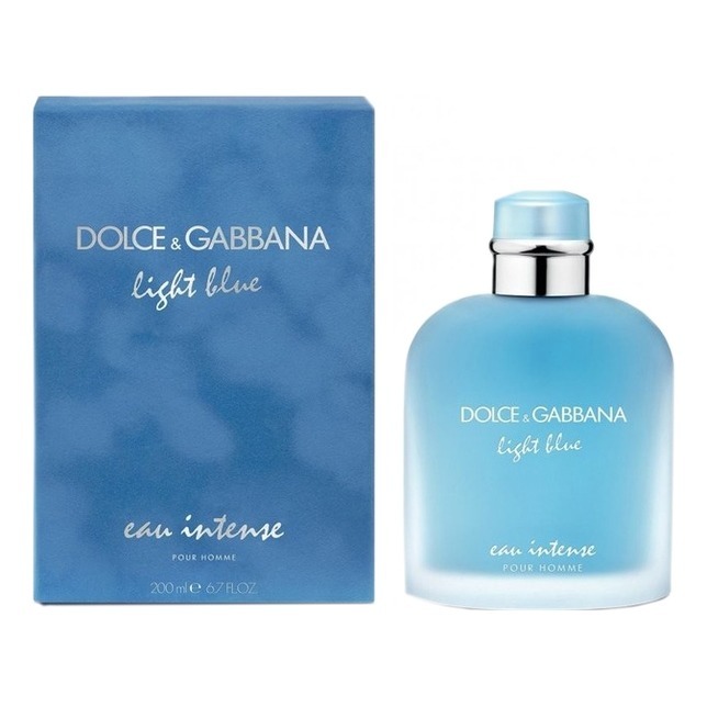 dolce gabbana light blue intense for him
