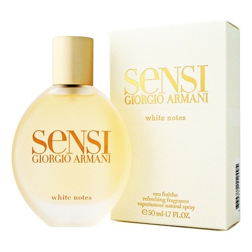 armani sensi white notes