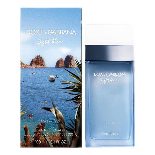dolce and gabbana light blue capri
