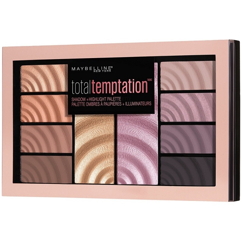 Maybelline Палетка теней + хайлайтеры Total Temptation - купить ...