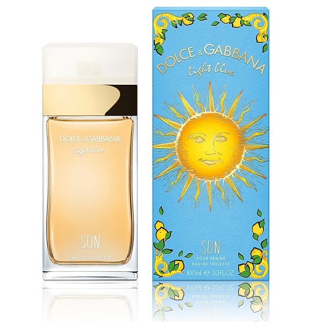 light blue sun dolce gabbana