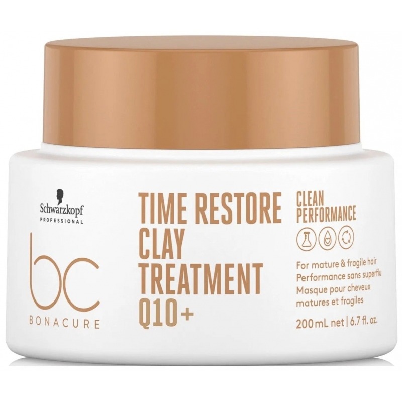 Маска для волос Schwarzkopf Professional, Q10 Time Restore Bonacure Clean Performance
Маска для волос Schwarzkopf Professional, Q10 Time Restore Bonacure Clean Performance