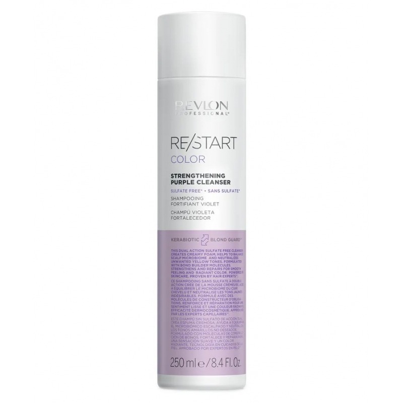 Шампунь для волос Revlon Professional, ReStart Color Strengthening Purple Cleanser
Шампунь для волос Revlon Professional, ReStart Color Strengthening Purple Cleanser
