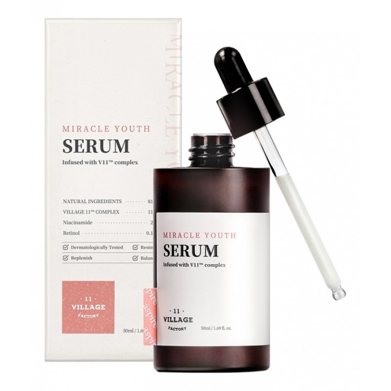 Сыворотка для лица Village 11 Factory, Miracle Youth
Сыворотка для лица Village 11 Factory, Miracle Youth