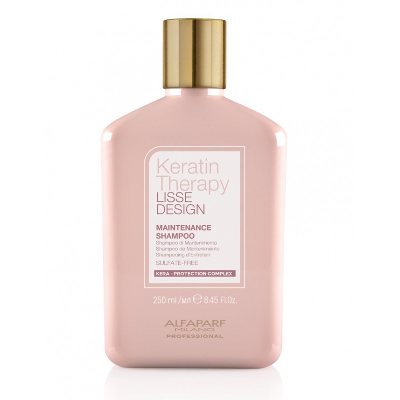 Кератиновый шампунь-гладкость для волос Lisse Design Maintenance Shampoo глубоко очищающий кератиновый шампунь для волос lisse design deep cleansing shampoo