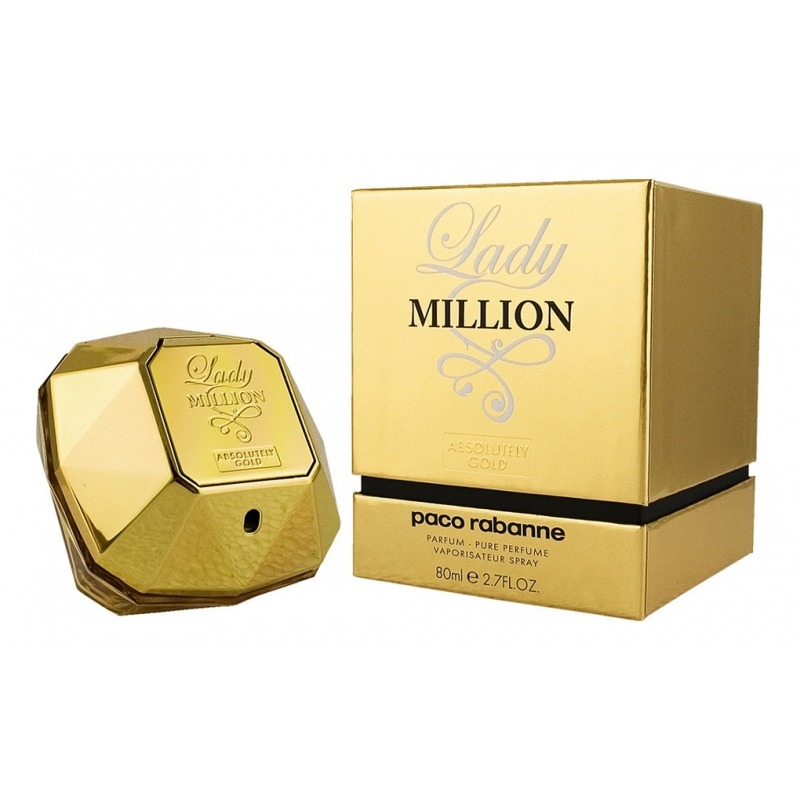 Lady Million Absolutely Gold paco rabanne lady million collector 80