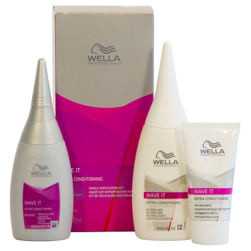 Набор для завивки Wella concept набор для холодной перманентной завивки труднозавиваемых волос живой локон 3 2 х 100 мл