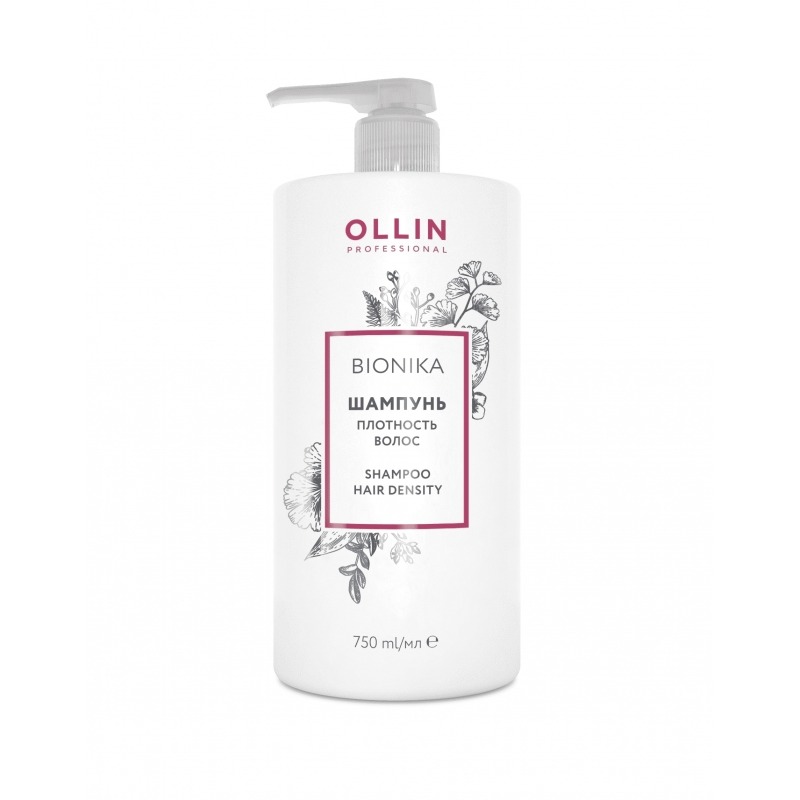 

Шампунь Ollin Professional, «Плотность волос» BioNika