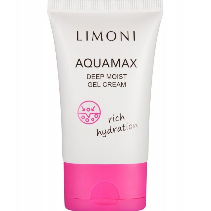 Limoni Крем-гель для лица глубоко увлажняющий Aquamax Deep Moist Gel Cream