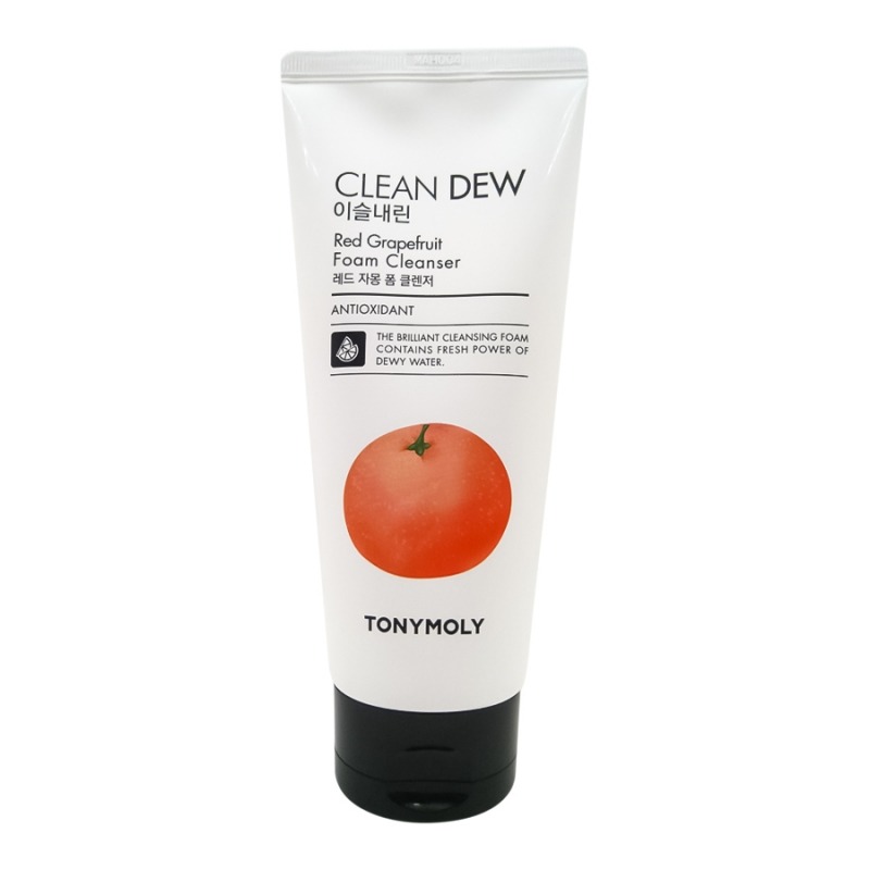 Пенка осветляющая с грейпфрутом Clean Dew Red Grape Fruit Foam Cleanser