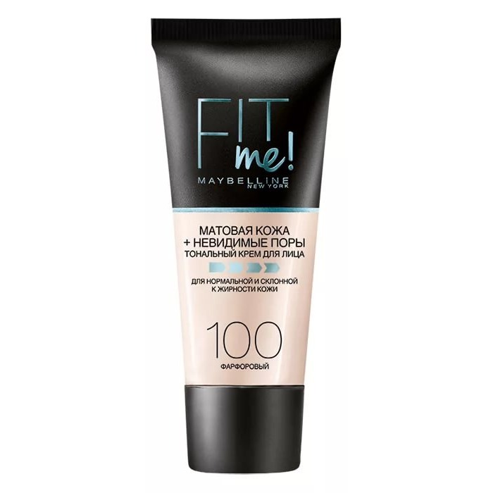 Купить №104 ваниль-бежевый, Тональный крем Maybelline, «Матовая кожа+Невидимые поры» Fit Me