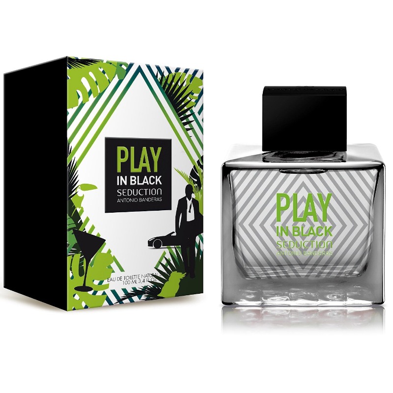 Play In Black Seduction for Men antonio banderas дезодорант спрей seduction in black