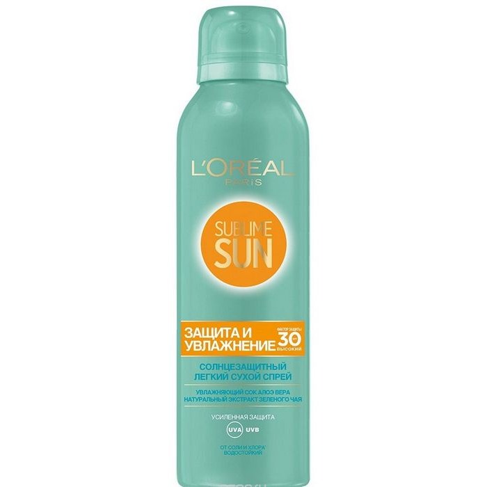 

Сухой спрей для лица и тела «Защита и Увлажнение» SPF 30 Sublime Sun