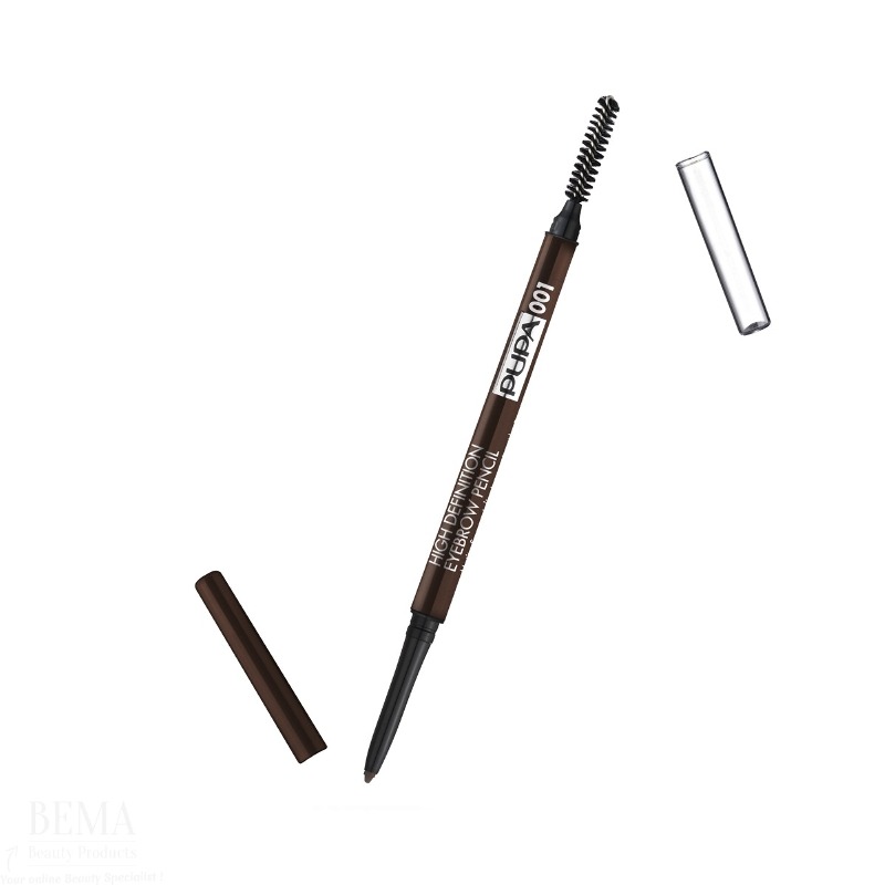 Купить №003 Темно-коричневый, Карандаш для бровей Pupa, High Definition Eyebrow Pencil