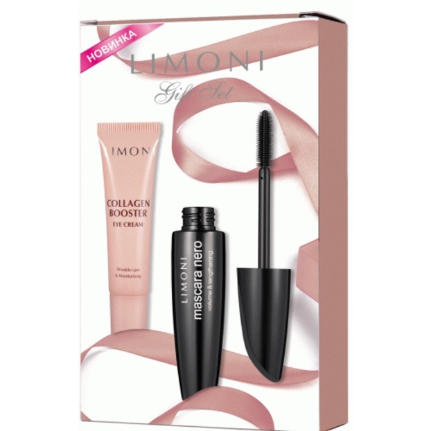 

Подарочный набор: тушь Mascara Nero + лифтинг крем для век увлажняющий