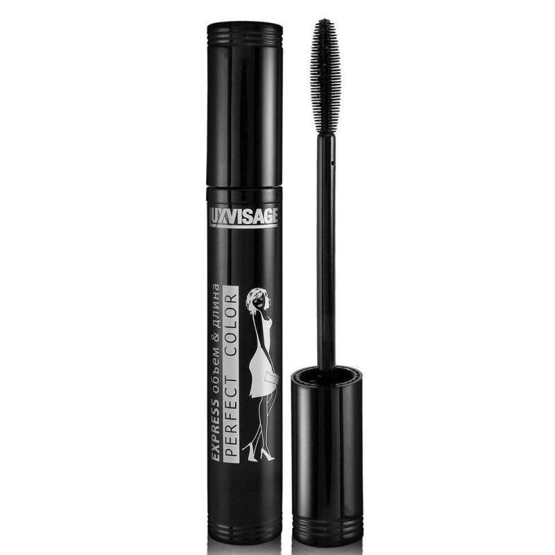 

Тушь для ресниц Luxvisage, Perfect Color Express «Объем и длина»