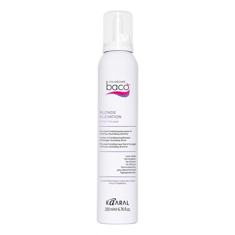 

Baco Blonde Elevation Silver Mousse