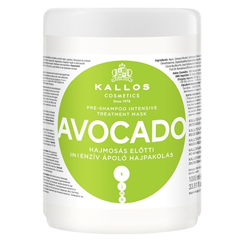 

Маска для волос Kallos, Avocado