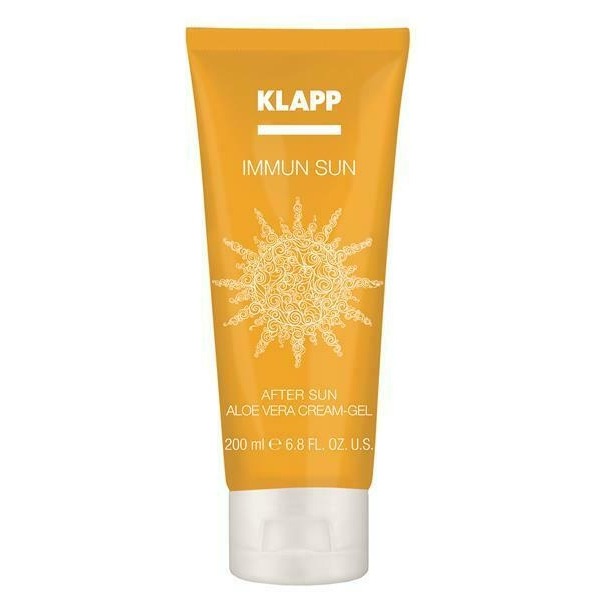Klapp Успокаивающий крем-гель после загара с алое вера Immun Sun ...