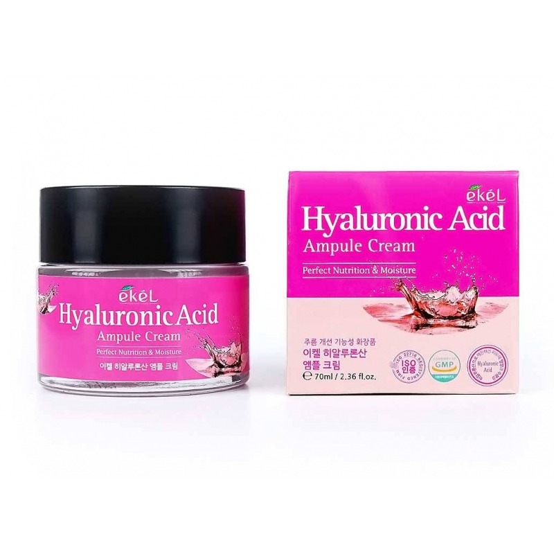 Крем для лица Ekel Hyaluronic Acid Ampule - фото 1