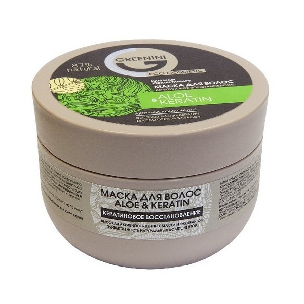 

«Кератиновое восстановление» Aloe & Keratin
