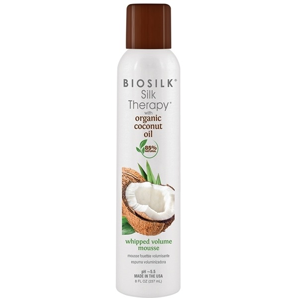 Мусс для волос Biosilk Silk Therapy Coconut Oil