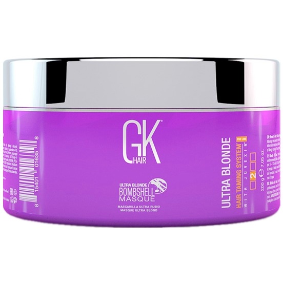 Купить Ultra Blonde (для холодных оттенков блонд), 200 мл, Маска для волос Global Keratin, Bombshell