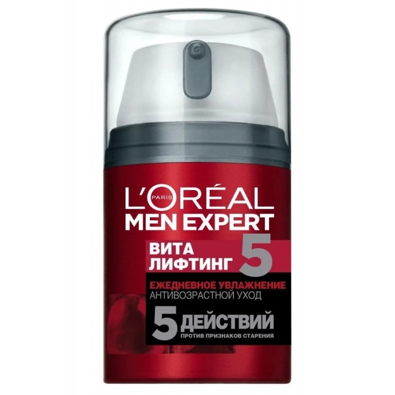 

Эмульсия для лица Loreal Paris, «Виталифтинг 5» Men Expert