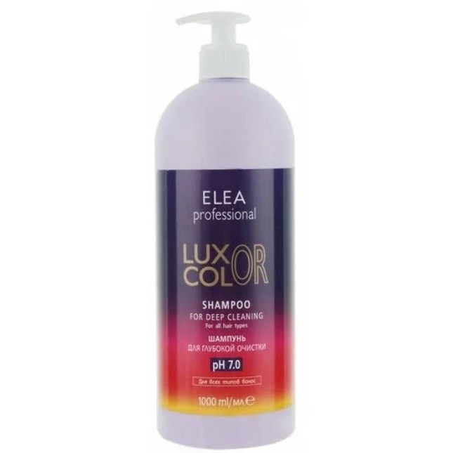 

Luxor Color Shampoo For Deep Cleaning Ph 7,0