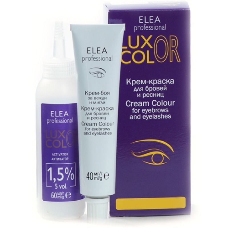 Крем-краска для бровей и ресниц Luxor Color от Elea Professional