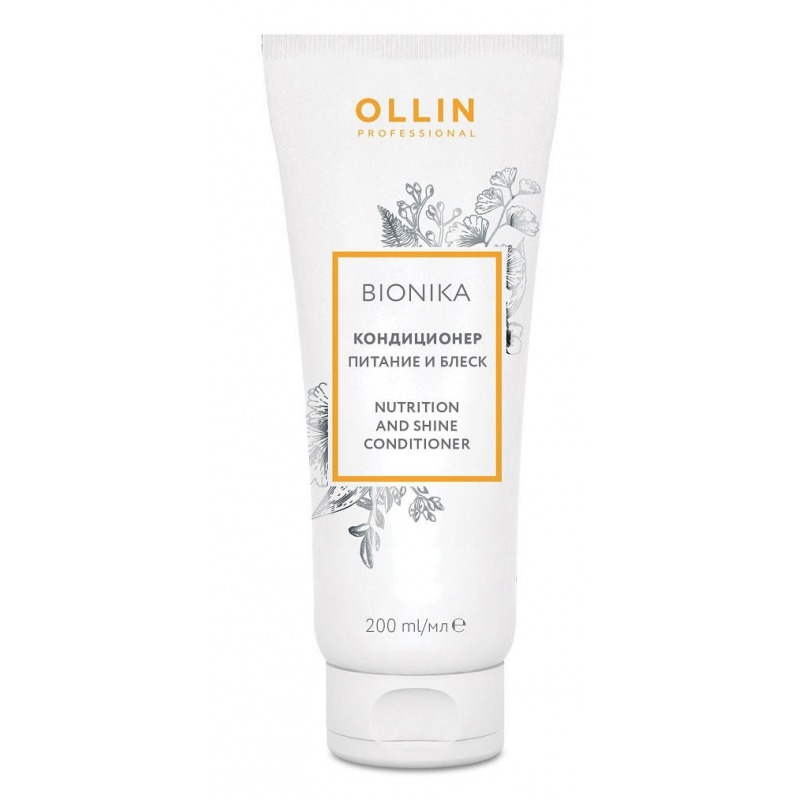 Кондиционер для волос Ollin Professional «Питание и блеск» Bionika