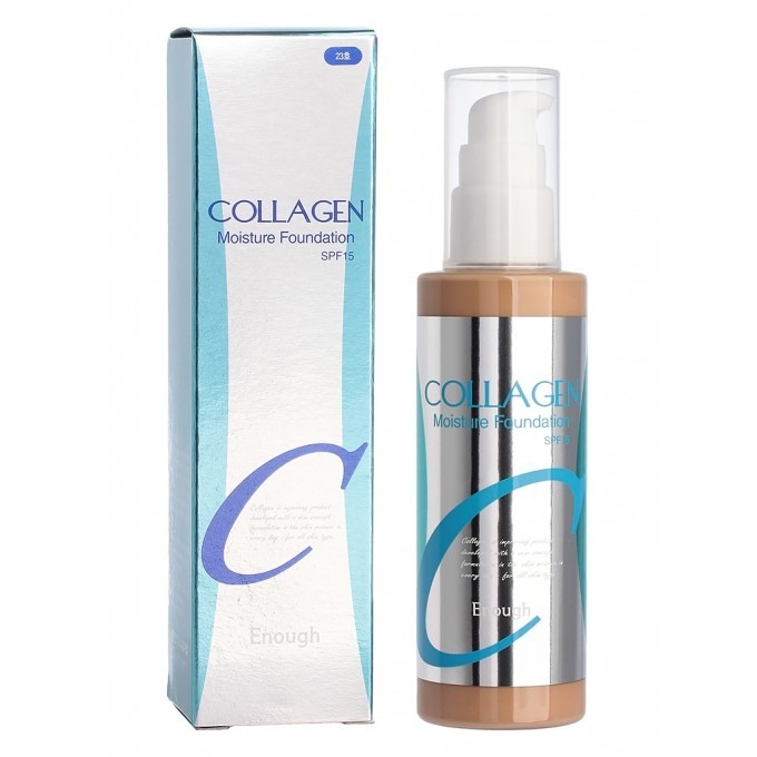 

Тональный крем Enough, Collagen Moisture Foundation SPF 15+