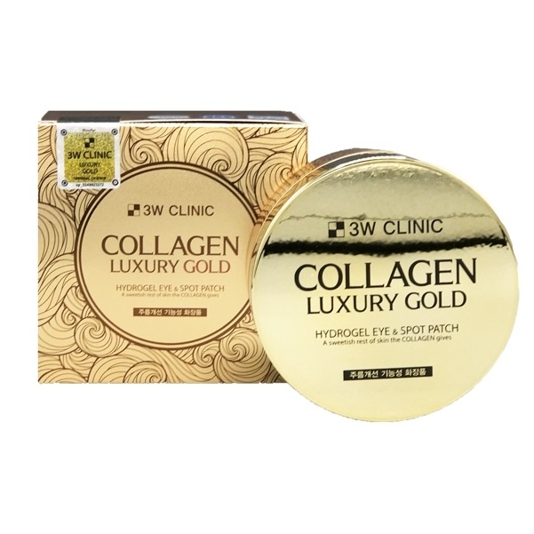 

Патчи для глаз 3W Clinic, Collagen & Luxury Gold