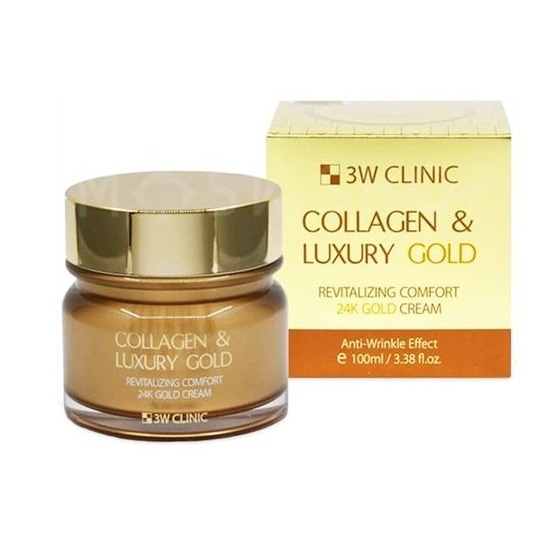 

Крем для лица 3W Clinic, Collagen & Luxury Gold