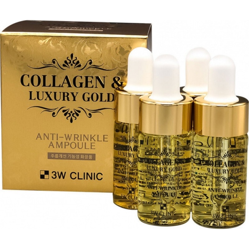

Сыворотка для лица 3W Clinic, Collagen & Luxury Gold Anti Wrinkle