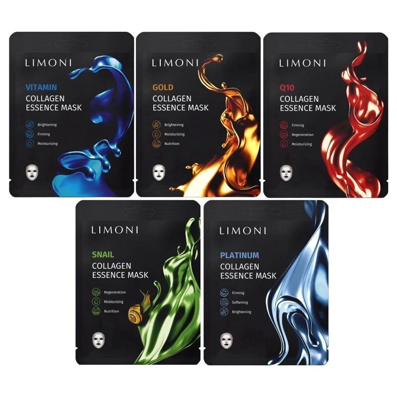 

Маска для лица Limoni, Collagen Essence Mask