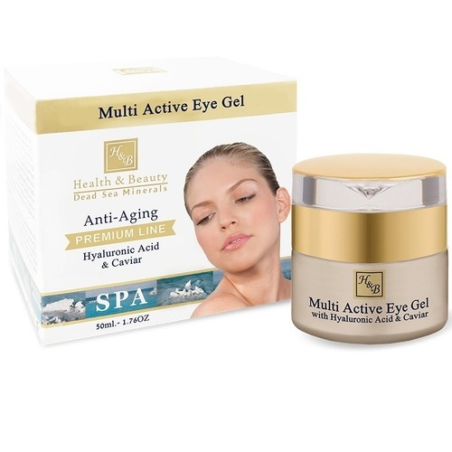 

Гель для лица Health & Beauty, с гиалуроновой кислотой и экстрактом икры