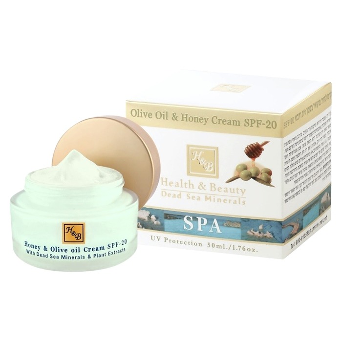 

Крем для лица Health & Beauty, с медом и оливковым маслом