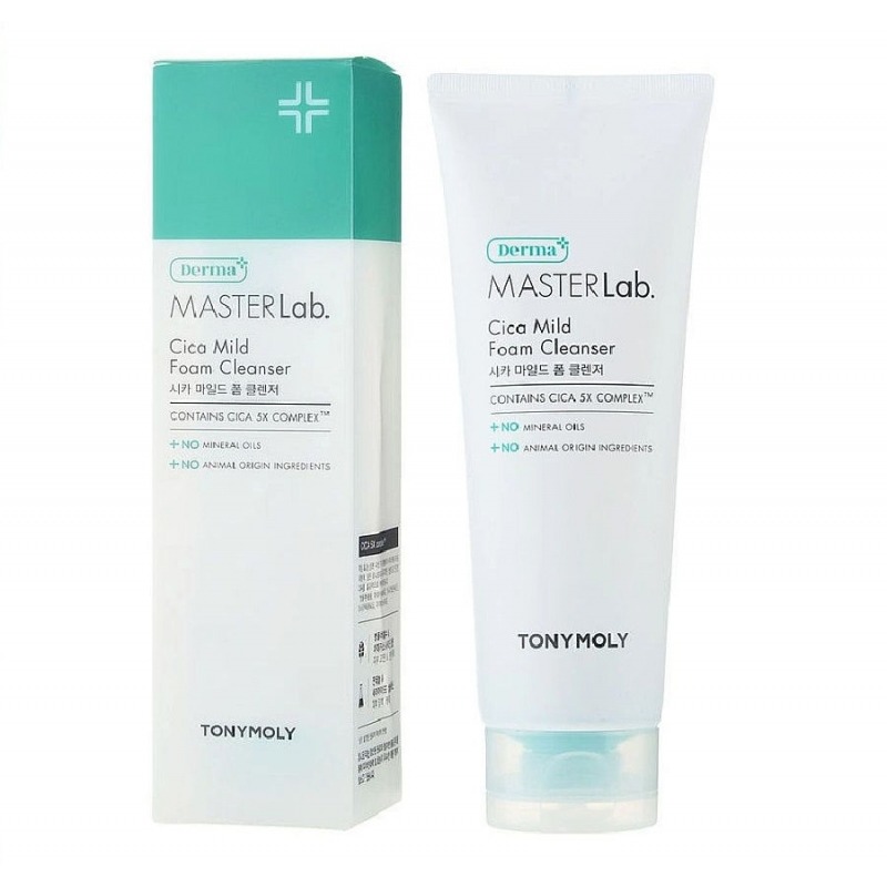 

Пенка для умывания Tony Moly, Derma Master Lab. Cica Mild Foam Cleanser