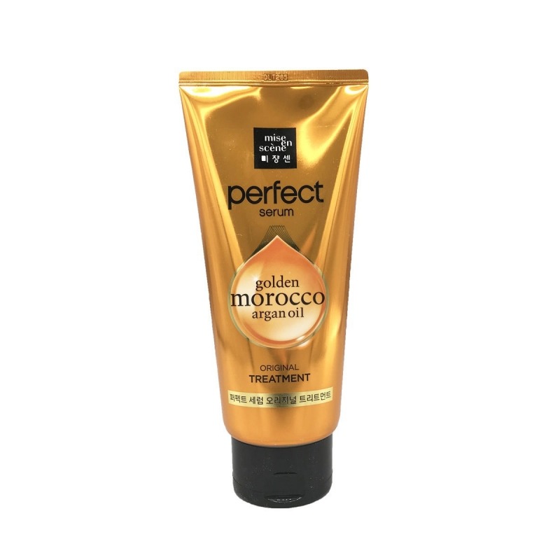 Маска для волос Mise en Scene Perfect Serum Treatment Pack Golden Morocco Argan Oil - фото 1