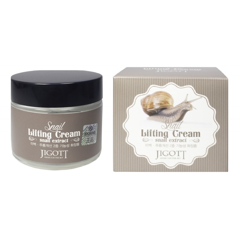 Крем для лица Jigott Snail Lifting Cream - фото 1