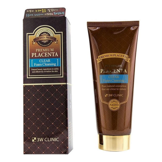 

Пенка для умывания 3W Clinic, Premium Placenta Clear