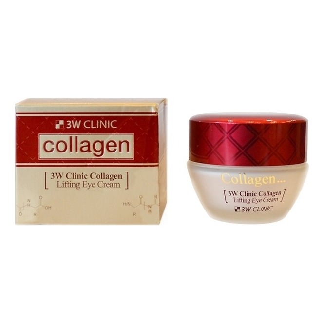 Крем для век 3W Clinic Collagen Lifting Eye Cream - фото 1