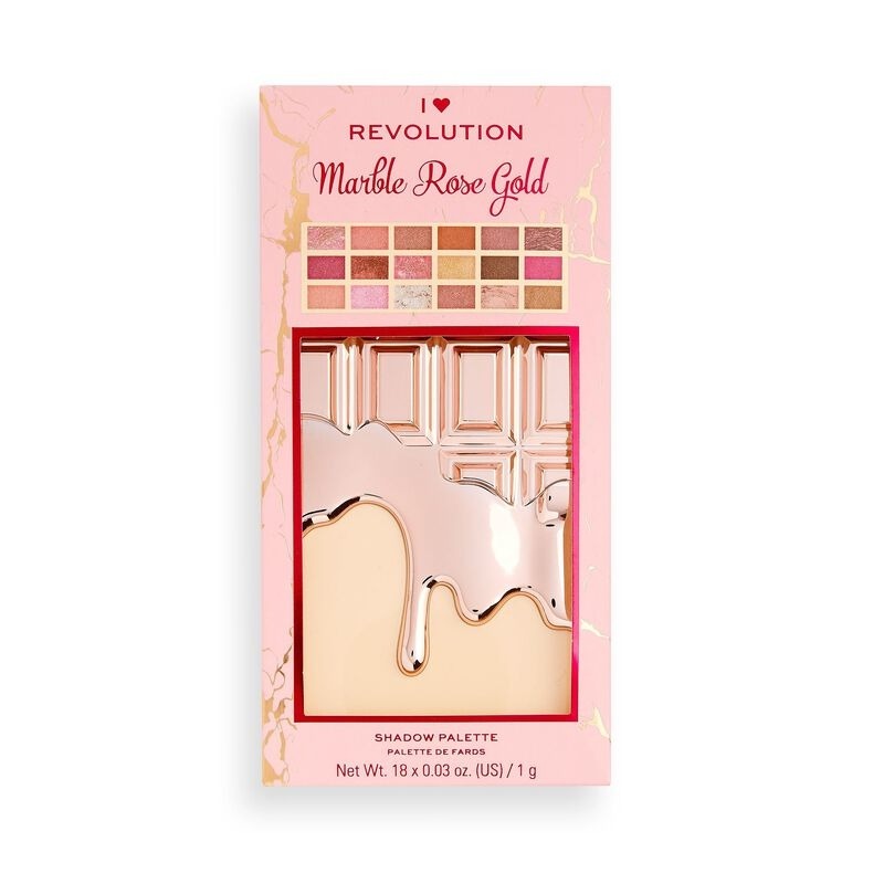 

Тени для век Makeup Revolution, Marble Rose Gold