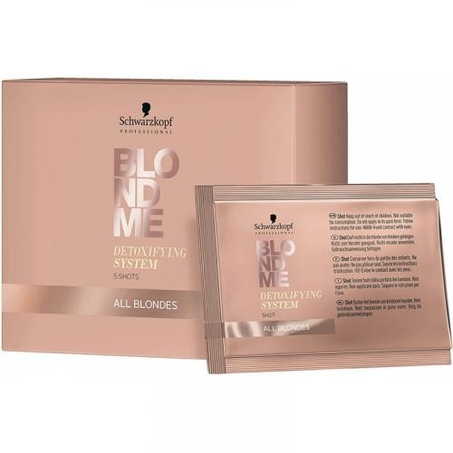 Концентрат Schwarzkopf Professional BlondMe Detoxifying System Shot