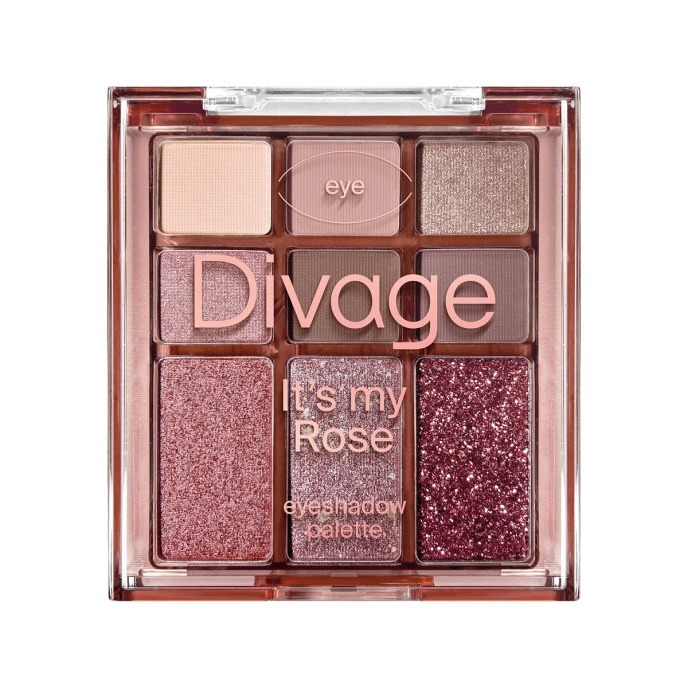 

Палетка теней Divage, Palettes Eye Shadow