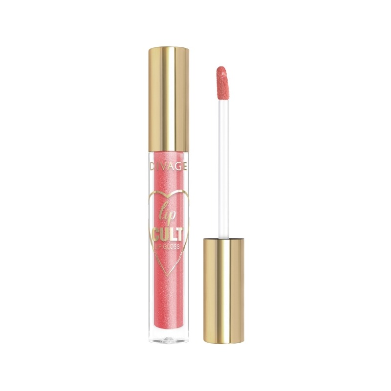 Купить №08 Peachy, 3 мл, Блеск для губ Divage, Lip Cult