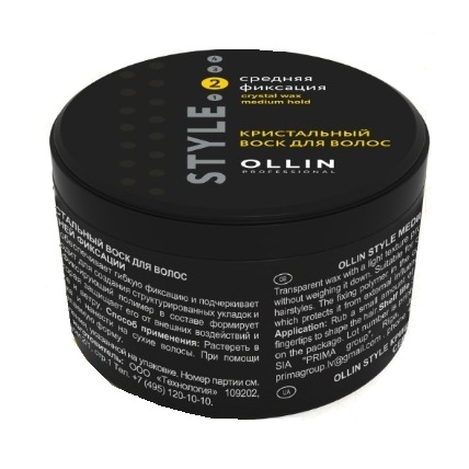 

Воск для волос Ollin Professional, Crystal Style