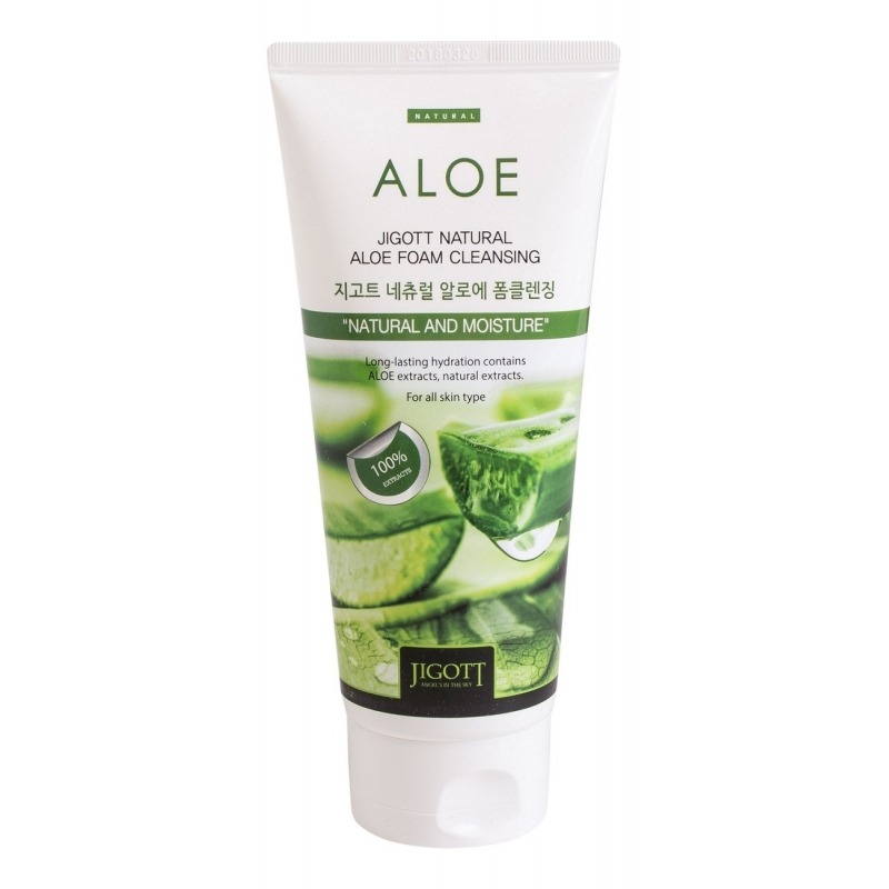 

Пенка для умывания Jigott, Natural Aloe Foam Cleansing