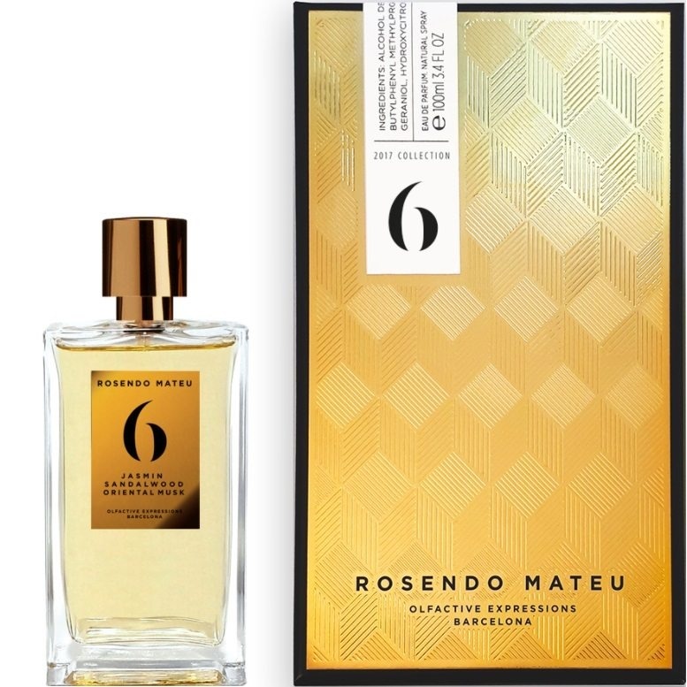 Rosendo Mateu Nº 6 Jasmin, Sandalwood, Oriental Musk rosendo mateu nº 6 jasmin sandalwood oriental musk